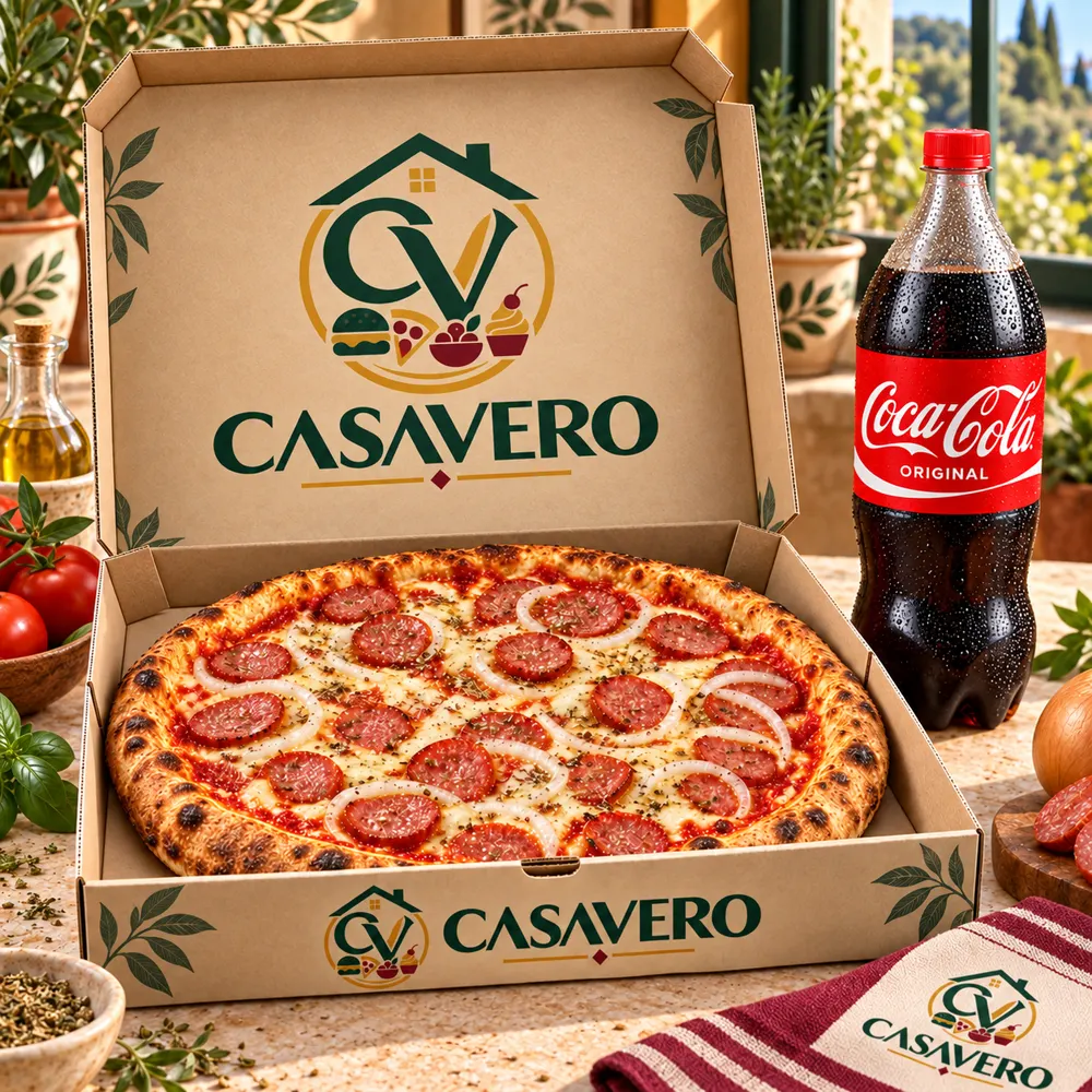Pizza Calabresa da Varanda